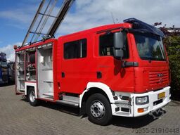 MAN TGM 15.240 godiva pump 2000liter water and foam