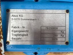 Abus 250 Kg
