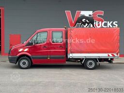 VW Crafter 35 Doppelkabine Pritsche + Plane