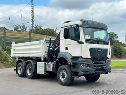 MAN TGS 28.440 6x4-4/3-Seiten- Kipper / Hiab 138-3