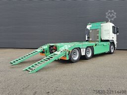 Volvo FM 500 6x2 / MACHINE TRANSPORT / HYDRAULIC RAMPS.