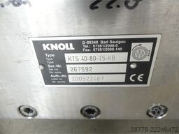 Knoll KNOLL KTS 40-80-T5-KB Schraubenspindelpumpe SN: 267592