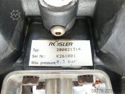  Rösler 200021314 Membranpumpe SN: K261001 - 8,3 bar