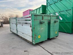  CONTAINER SCARRABILE USATO A PIANALE CON SPONDE