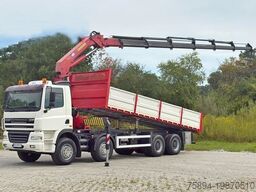 DAF CF 85.380 * HMF 2823 K6 (B3) + FUNK * 8x4 * TOP