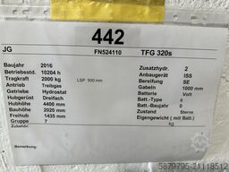 Jungheinrich TFG 320s | 2000kg | 4400mm | Bj. 2016