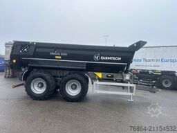 Farmtech FARMTECH, TANDEM-SCHWERLAST-MULDENKIPPER GRAVIS 2000,  HYDR. HECKKLAPPE, HARDOX