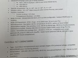 Alcatel / Adixen ATH-1300M + ACT-1300M/1600M