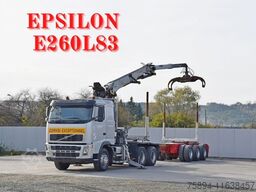 VOLVO FH 520 * EPSILON E260L83 * Anhänger /6x4