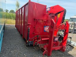  Abrollcontainer mit HMF Kran