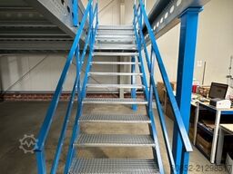 5x15m Lagerbühne , Belastung : 500kg/qm Unterkante: 3m ,ca. 75qm , Systembühne