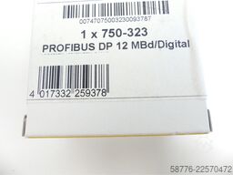 WAGO 750-323 Profibus DP 12 MBd/ Digital SN 131159 -!-