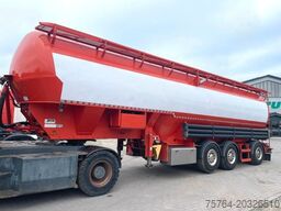  51m³ Heitling Siloauflieger / Gelenkt / 7 Kammer