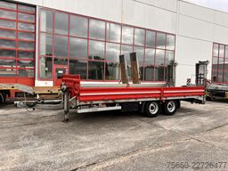 Schmid Fahrzeugbau TUE 105SR  Tandemtieflader, Luftgefedert
