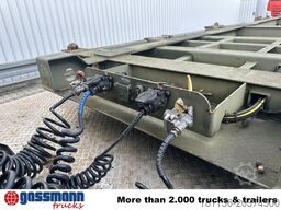 Schmitz SCF 24 Containerchassis, Nachlauflenkachse,