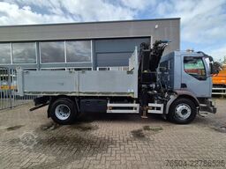 Renault Midlum 270 DCI/ 12 TM Krane Remote/ Kipper