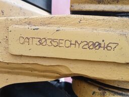 Caterpillar 303.5E2 CR with 3 buckets
