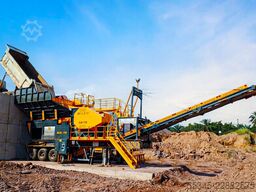 FABO Jaw Crusher hard stone crushing machine 180-300 t/h