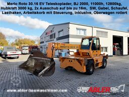 Merlo Roto 30.16 EV Arbeitskorb Gabel Schaufel