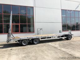 Möslein T 3-6,60 VB 1 3 Achs Tieflader- Anhänger, Luftgefedert, Verbreiterung