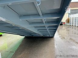 CONTAINER A PIANALE SENZA SPONDE CON CODA A ZERO P