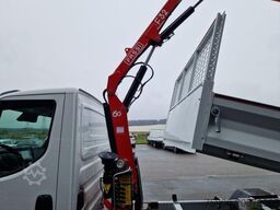 Iveco Daily 35-160 BENNE + GRUE