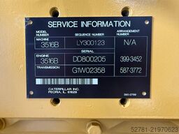 Caterpillar 3516B - 2.250 kVA Generator - DPX-18106
