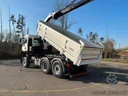MAN TGS 28.440 6x4-4/3-Seiten- Kipper / Hiab 228-6