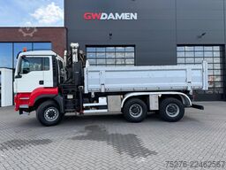 MAN TGS 26.360 6x6 Kipper / Z kraan Euro 5
