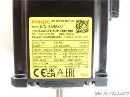 Fanuc A06B-0115-B103#0100 Servomotor SN C227G834B