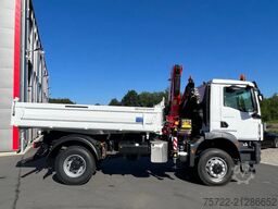 MAN TGM 18.320 4x4 Meiller Trigenius FASSI F135