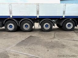 KWB KWB P-504-STI-H 4-AXLE FLATBED TRAILER (SAF AXL...