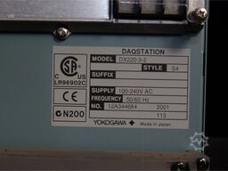  Yokagawa  DX220-3-2  DAQSTATION , Style S4 SN:12A344684
