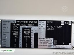 SCANIA R450 CR20H Retarder ACC ADAS Package
