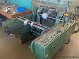 HBM Heilsbronner Maschinenbau 3-Schicht Extrusionsanlage (komplett) auf Drehplattform + Automatikwickler