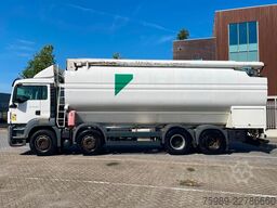 MAN TGS 35.400 8x4 TSCI auger, RETARDER,   6 COMPAR...