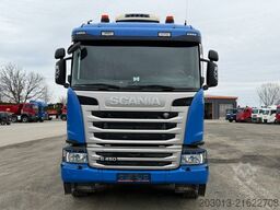 SCANIA G450 8x4 Pritsche mit Kran Palfinger PK76002 EH