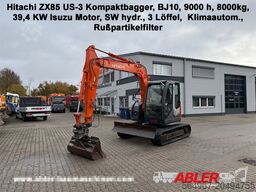 Hitachi ZX 85 US-3 Kompaktbagger SW Klima