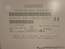 Siemens 6AV6542-0BB15-2AX0