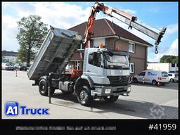 MERCEDES-BENZ Axor 1833, 4x4, Kran 3 Seiten Kipper, Funk