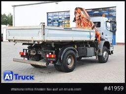 MERCEDES-BENZ Axor 1833, 4x4, Kran 3 Seiten Kipper, Funk