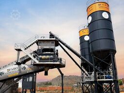 FABO Concrete Batching Plant 160 m3 Compact Concrete Batching Plant