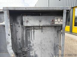 Vossebelt container  + BOVEN KLEPPEN + 20 m3