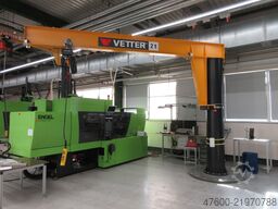 Vetter Kran Drehkran Hallenkran 2000KG M20-5.0 NL 2000Kg 2t L 5m Kettenzug
