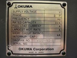 OKUMA LU300-MY SIMULTURN 2SC980