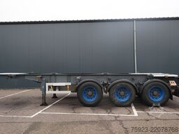 Van Hool 20 ft tank container transport trailer