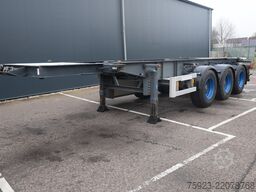 Van Hool 20 ft tank container transport trailer