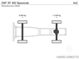 DAF XF 450 Spacecab