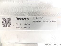 Rexroth MNR: 3 842 547 992 / 3SIEK63-4C2/339 SNB17330261 + Getriebe 3842527867