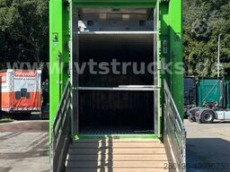Finkl FINKL VA18 3.Stock Viehanhänger, Hubdach